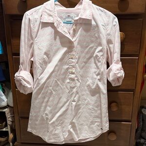 Vineyard Vines Light Pink Cotton Shirt